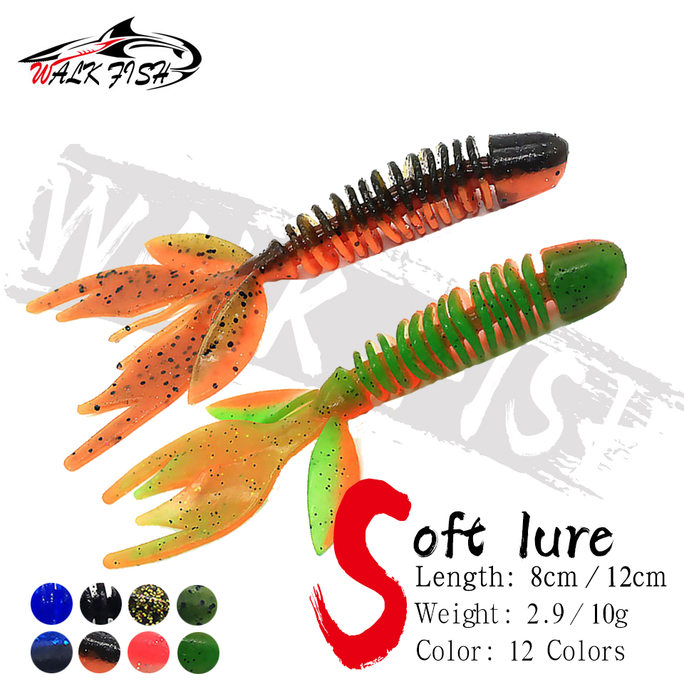 Fishing Boat Trailer - WALK FISH Bass Catch 80mm 120mm