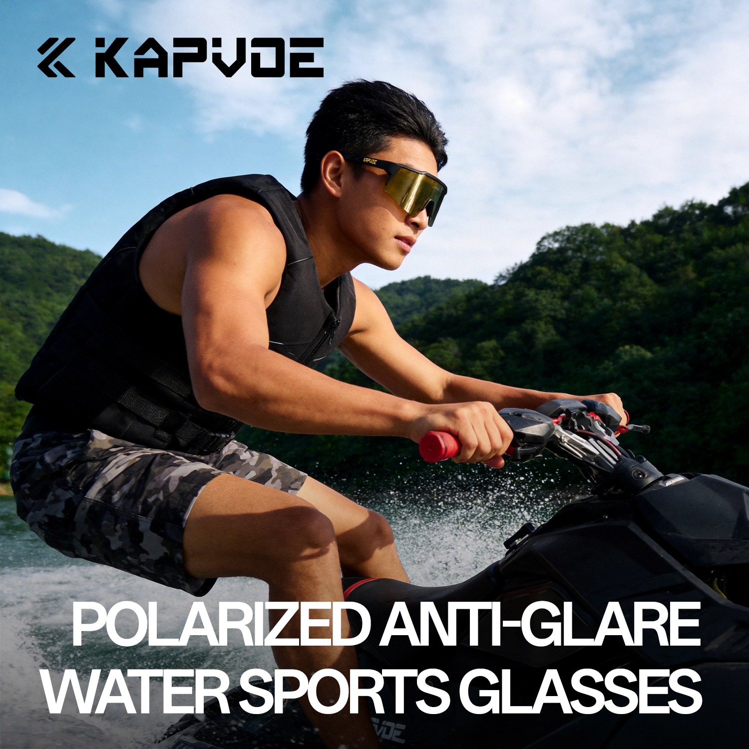 KAPVOE UV400 Anti-glare Surfin - Fishing Boat Trailer avaliação e preço