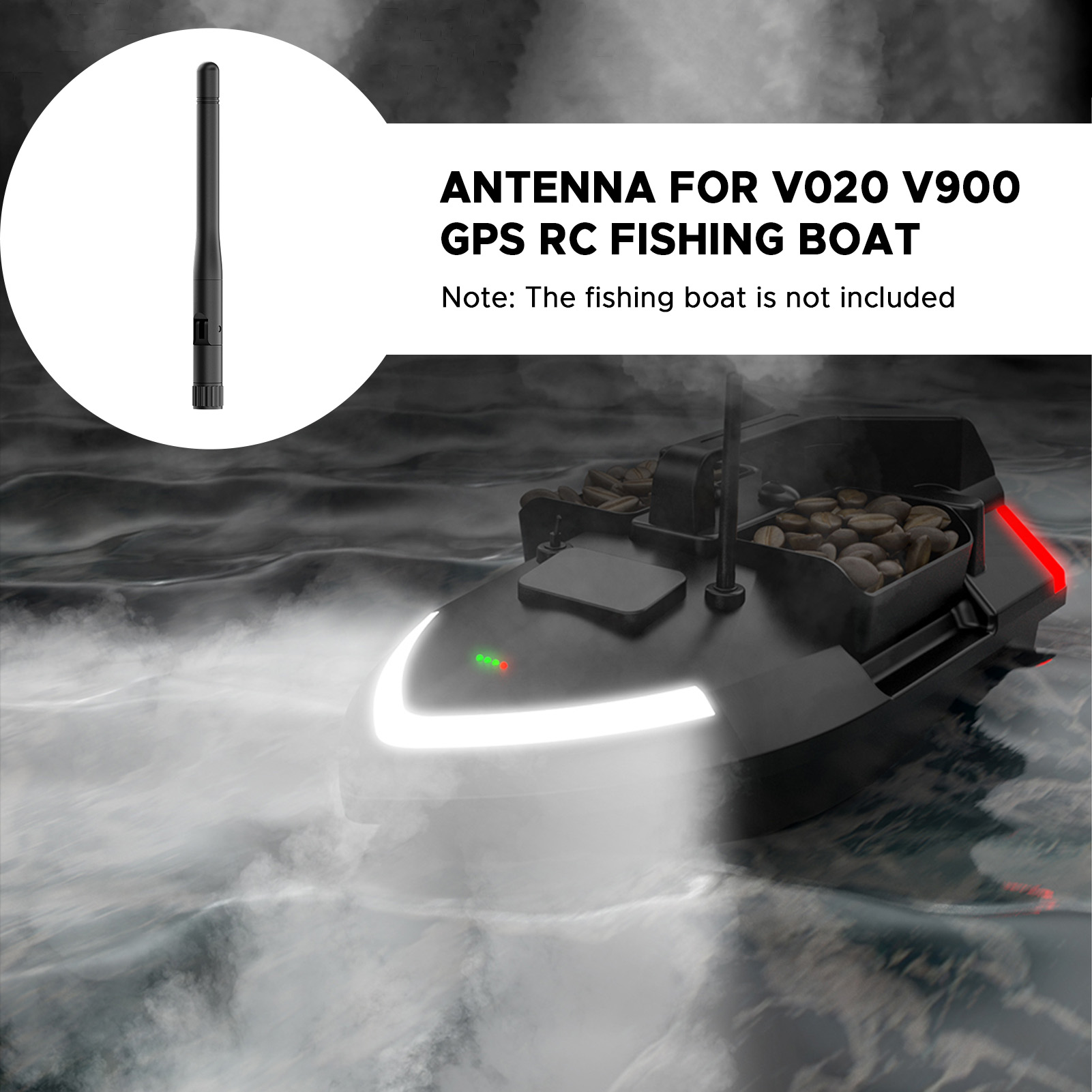 Remote Control Bait Boat Aeria - Fishing Boat Gps avaliação e preço
