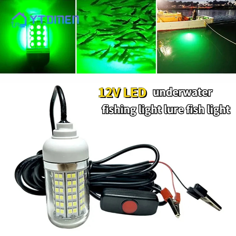 12V Underwater Lamp 15W 108 LE - Fishing Boat Navigation Light avaliação e preço