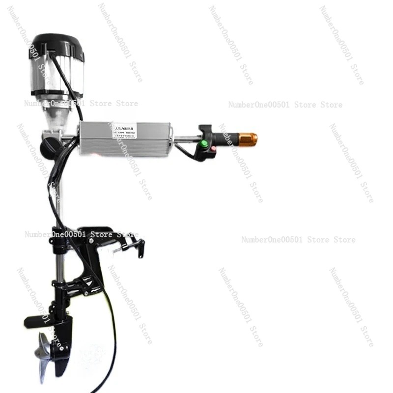 12V 24V 48V 60V 72V Brushless  - Fishing Boat Outboard Motor avaliação e preço