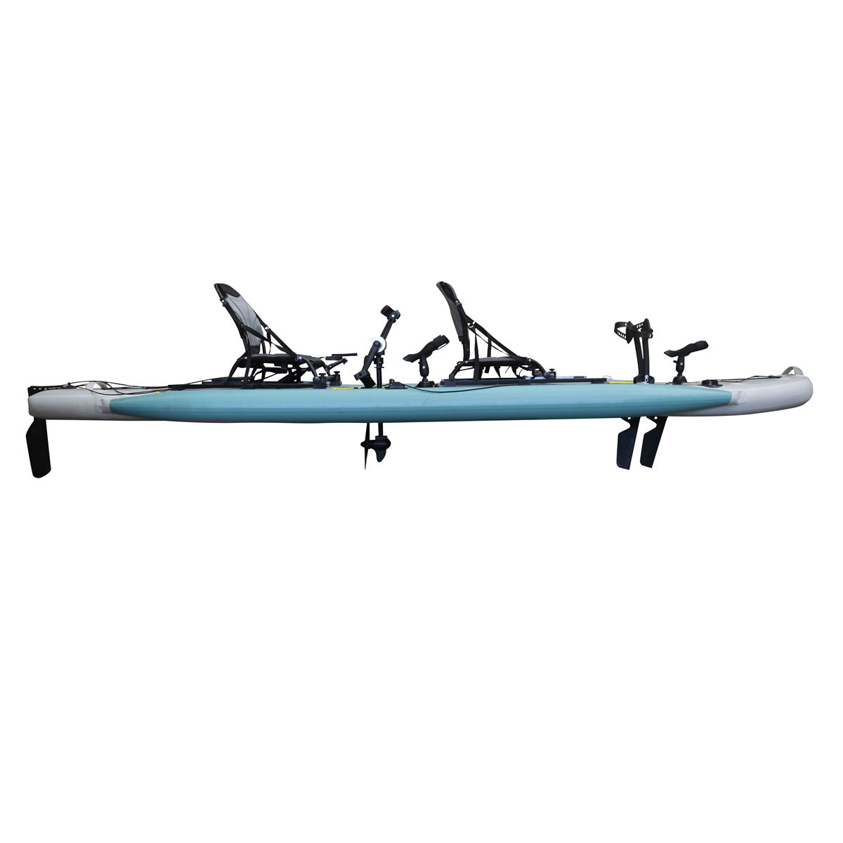 14ft Inflatable Fishing Canoe  - Fishing Boat Seat avaliação e preço