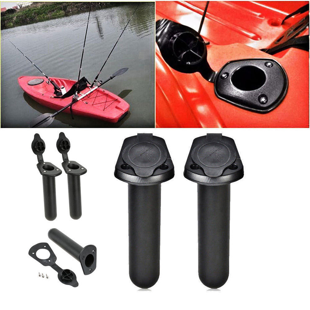 ABS Flush Mount Rod Holder for - Fishing Boat Oar avaliação e preço