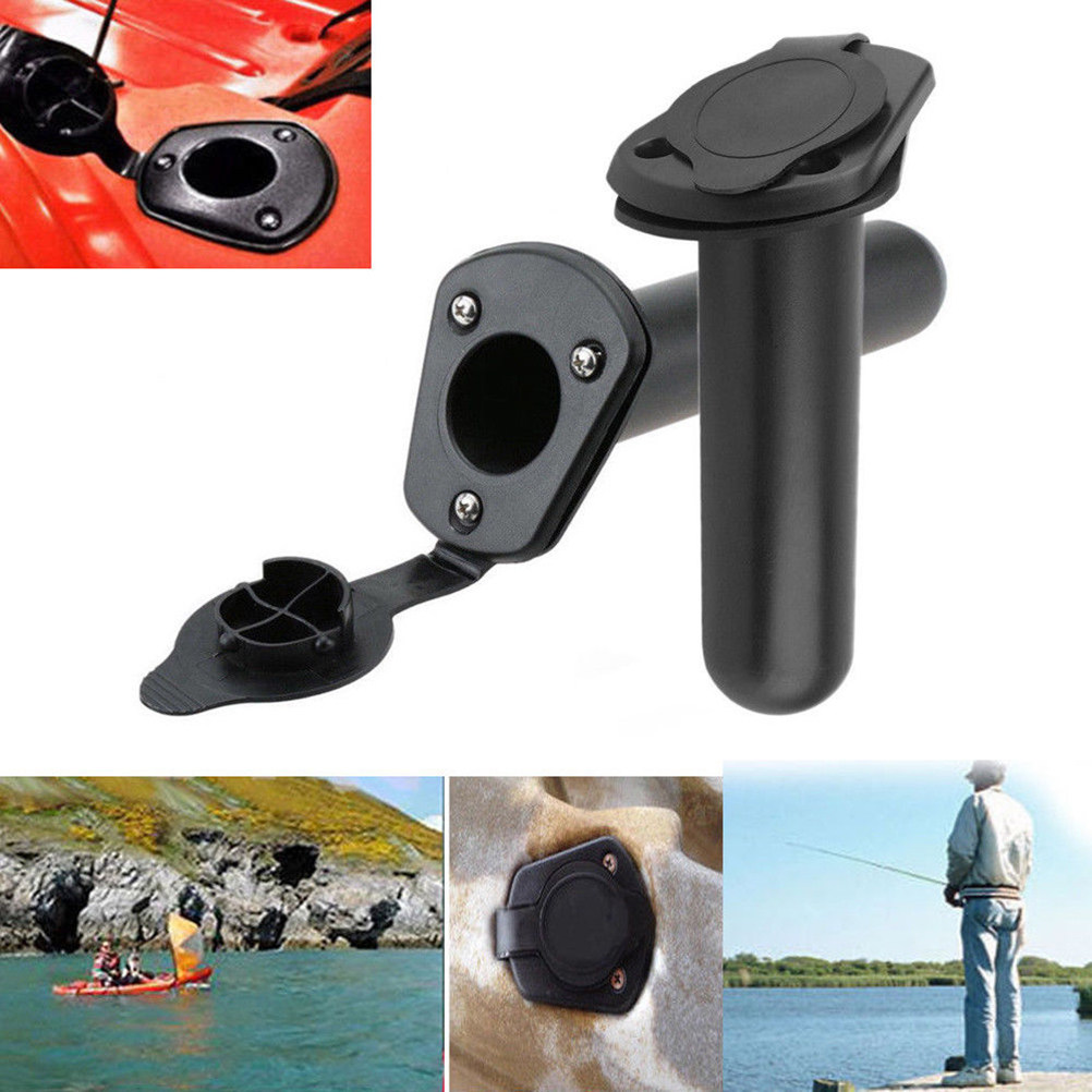 ABS Flush Mount Rod Holder for - Fishing Boat Oar avaliação e preço