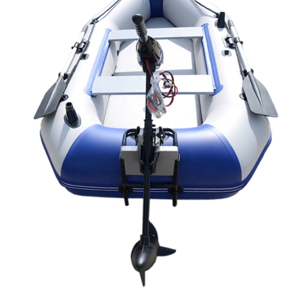 4 Person PVC Inflatable Air Ma - Fishing Boat Outboard Motor avaliação e preço