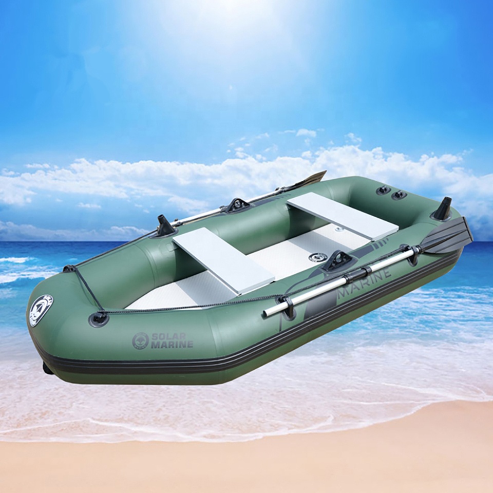 4 Person PVC Inflatable Air Ma - Fishing Boat Outboard Motor avaliação e preço