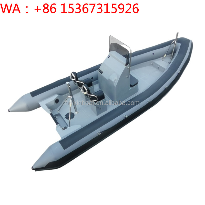 19ft RIB580 Foldable Inflatabl - Fishing Boat Outboard Motor avaliação e preço