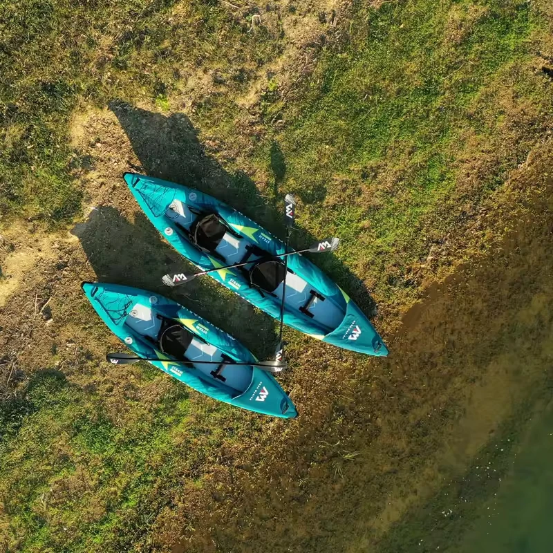 Canoe Kayak Inflatable Boat 1- - Fishing Boat Paddle avaliação e preço