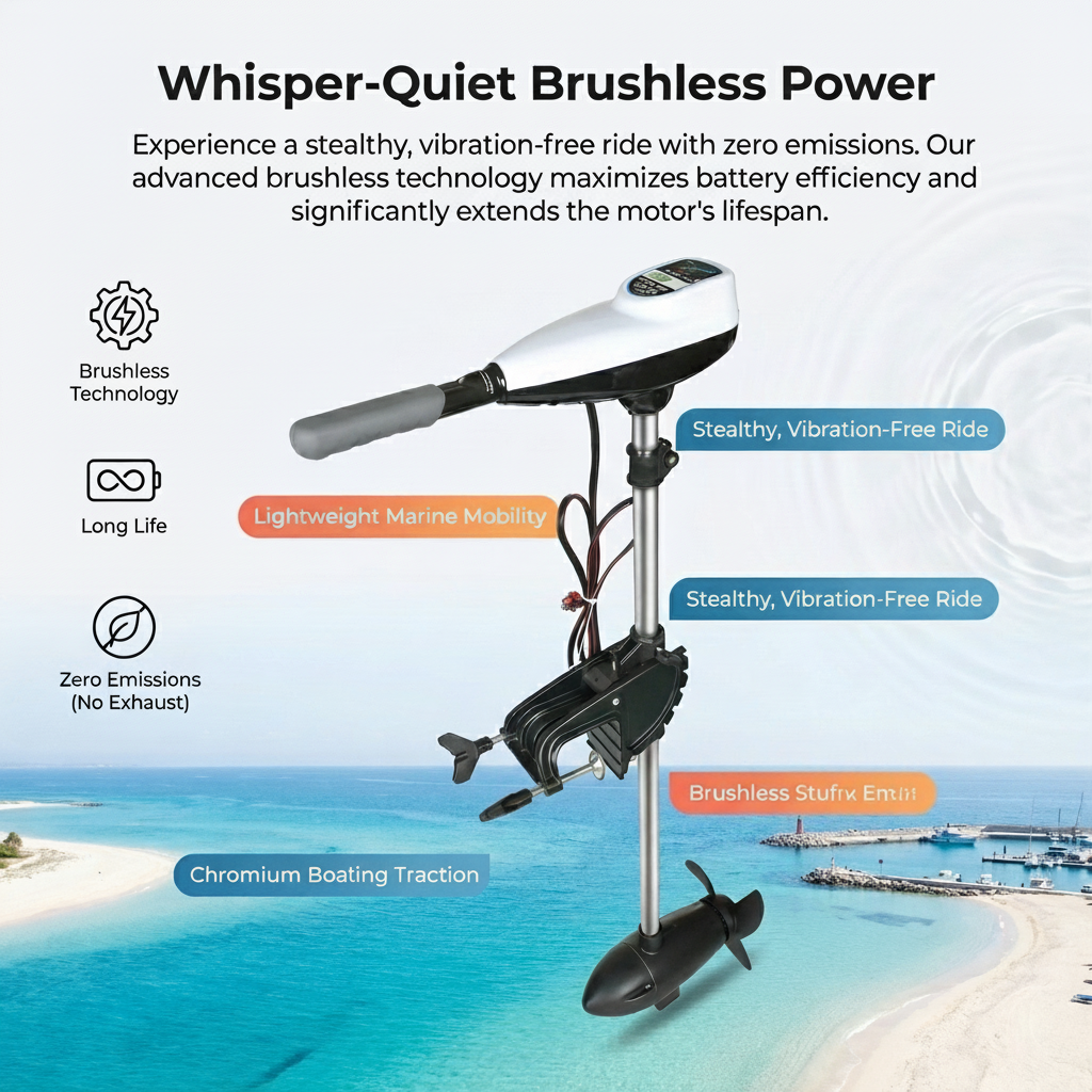 240LBS 300LBS High Thrust Brus - Fishing Boat Outboard Motor avaliação e preço