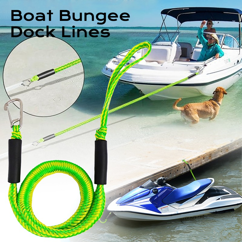 Boat Bungee Dock Line M8 Hook  - Fishing Boat Anchor avaliação e preço