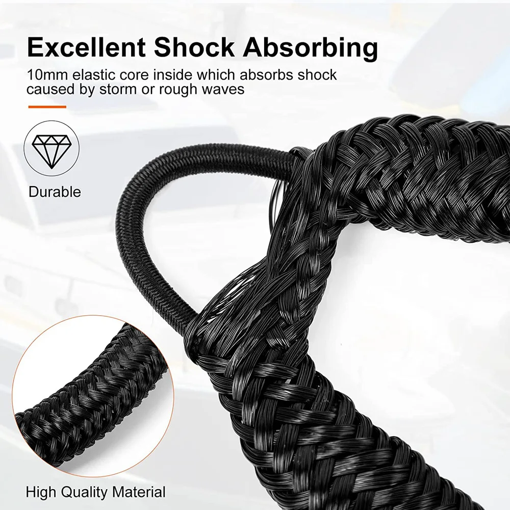 Boat Bungee Dock Line M8 Hook  - Fishing Boat Anchor avaliação e preço