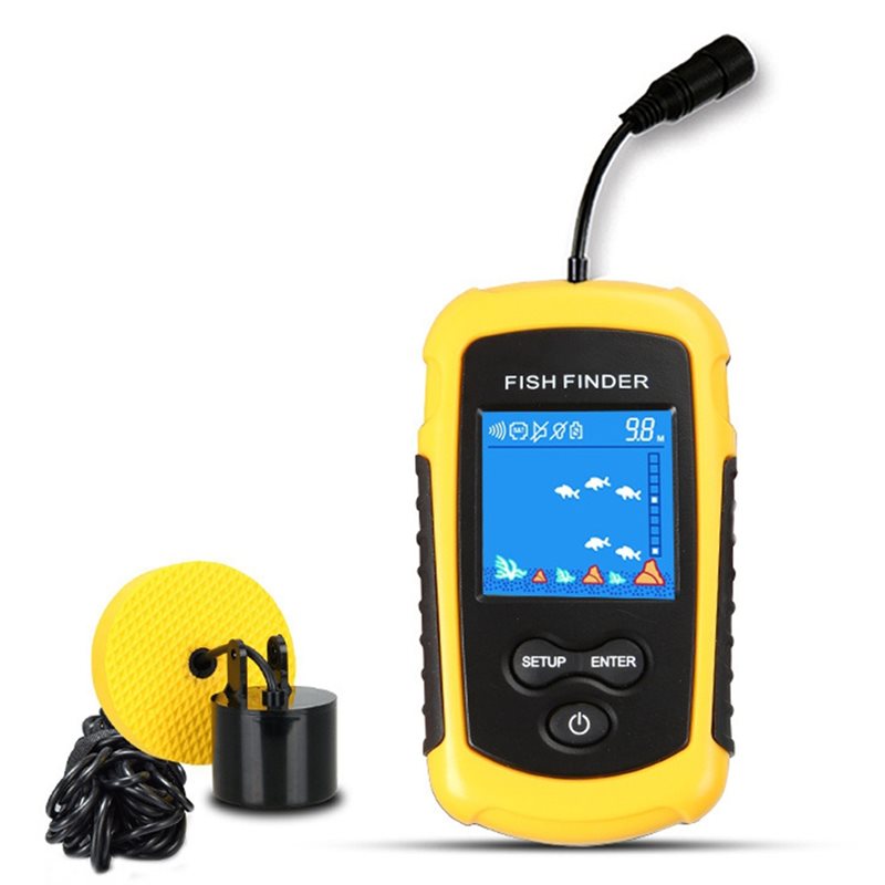 ABHT-Kayak Portable Fish Depth - Fishing Boat Depth Finder avaliação e preço