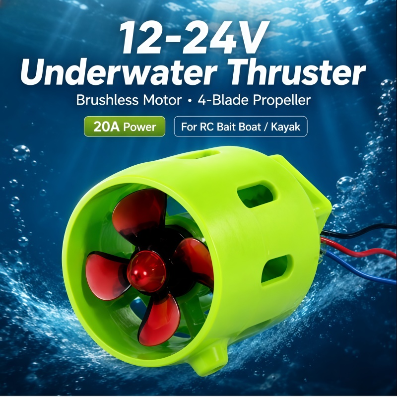 12-24V 20A Brushless Underwate - Fishing Boat Oar avaliação e preço