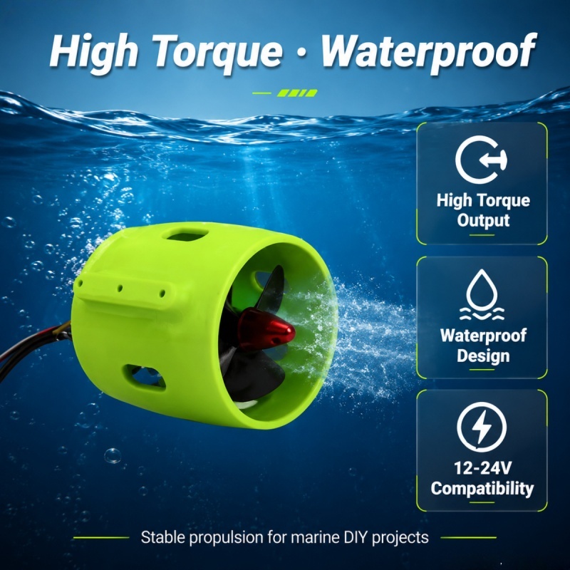 12-24V 20A Brushless Underwate - Fishing Boat Oar avaliação e preço