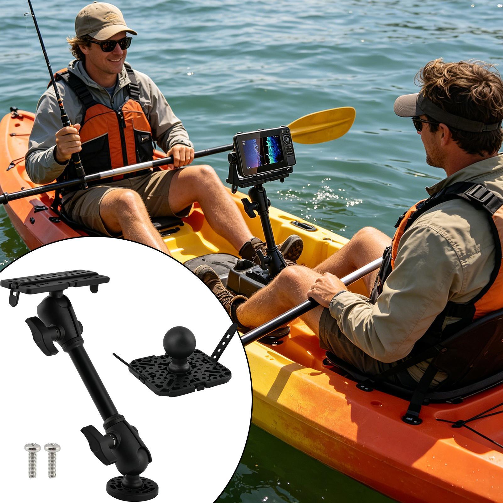 Kayak Transducer Mount 360 Deg - Fishing Boat Depth Finder avaliação e preço