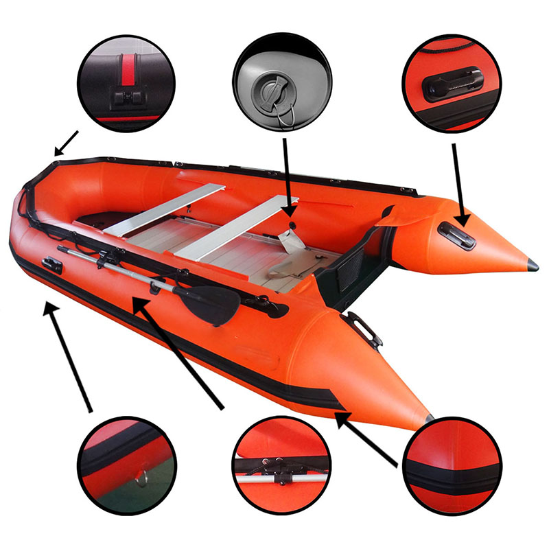 Factory Price Inflatable Rubbe - Fishing Boat Aluminum avaliação e preço