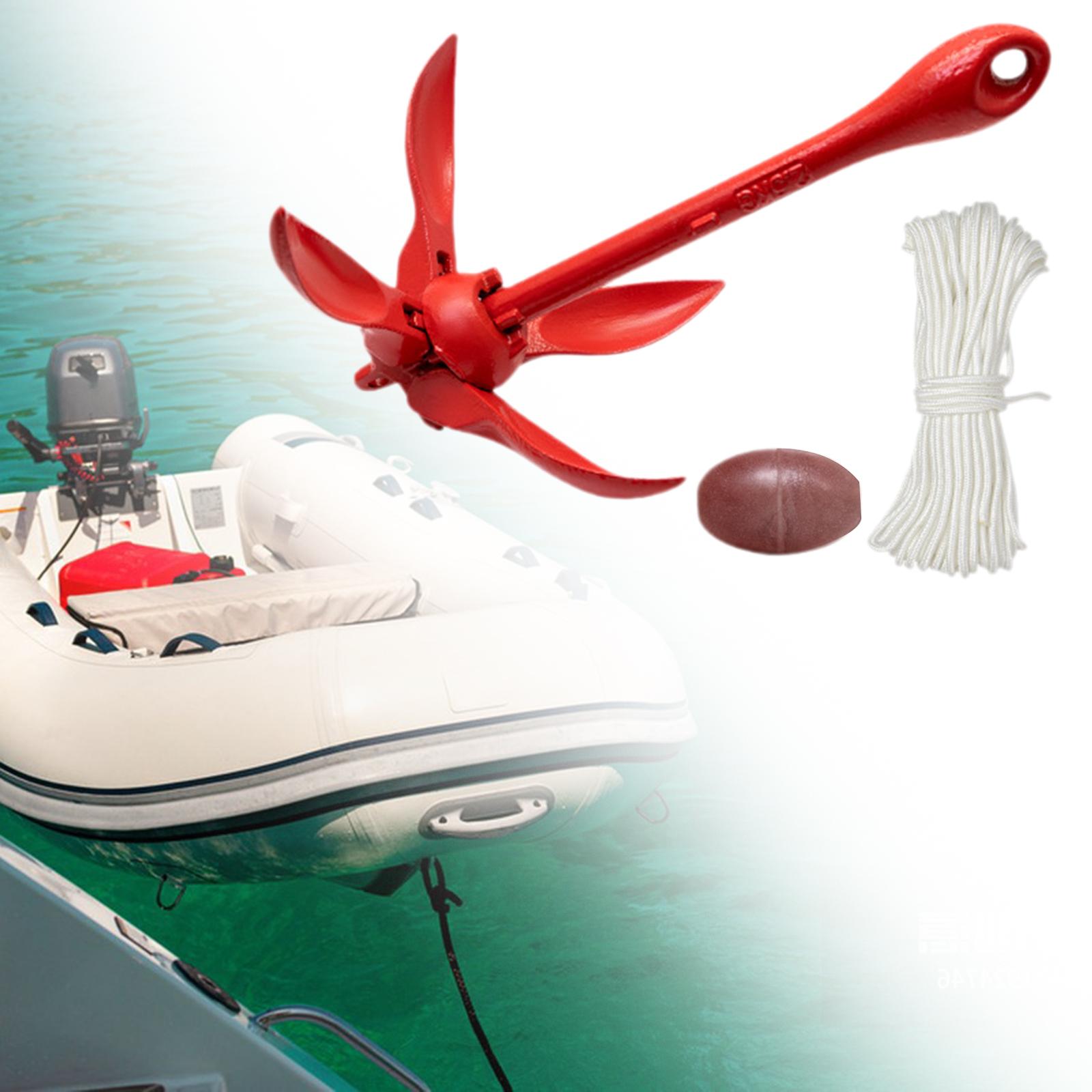 Folding Grapnel Boat Anchor Gr - Fishing Boat Anchor avaliação e preço