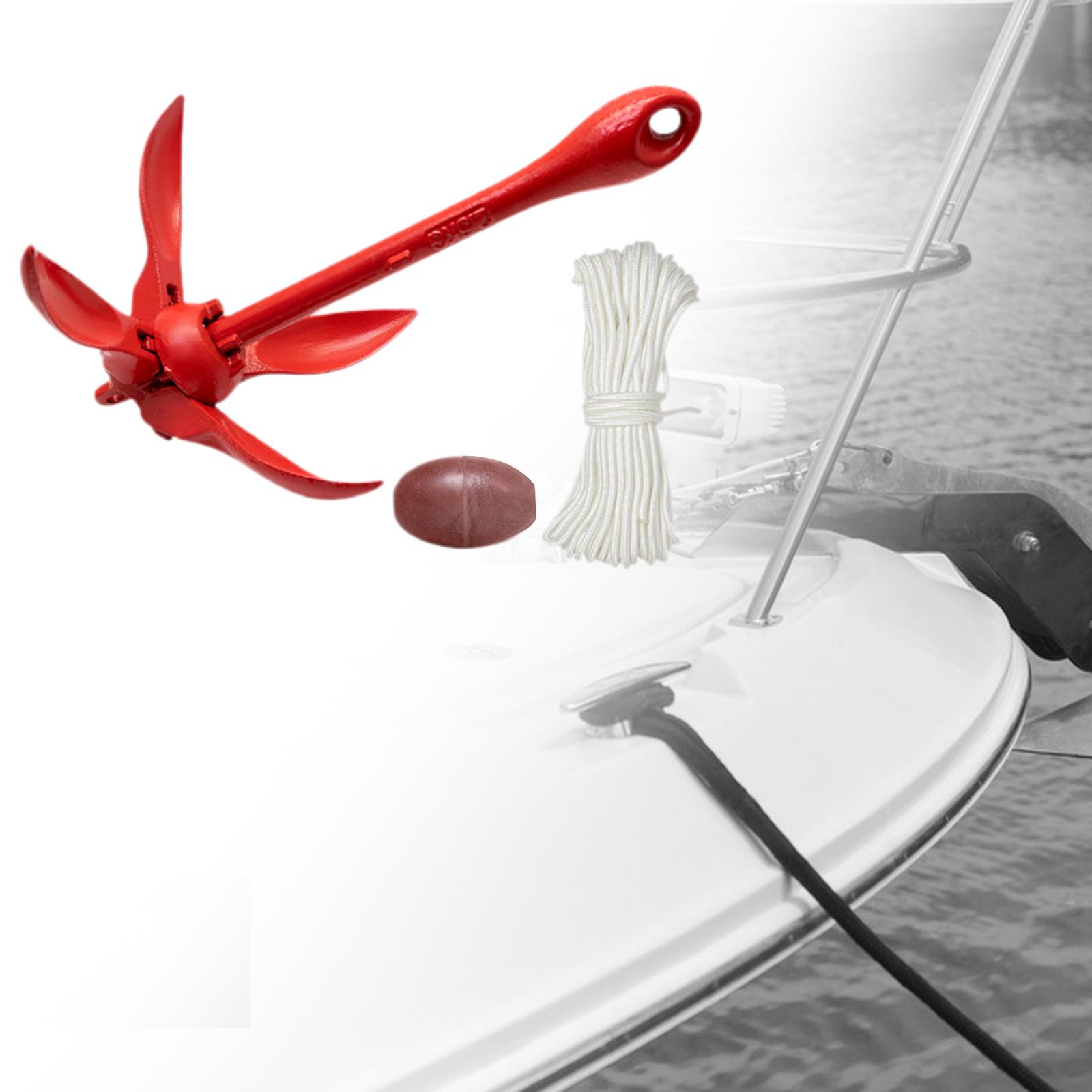 Folding Grapnel Boat Anchor Gr - Fishing Boat Anchor avaliação e preço