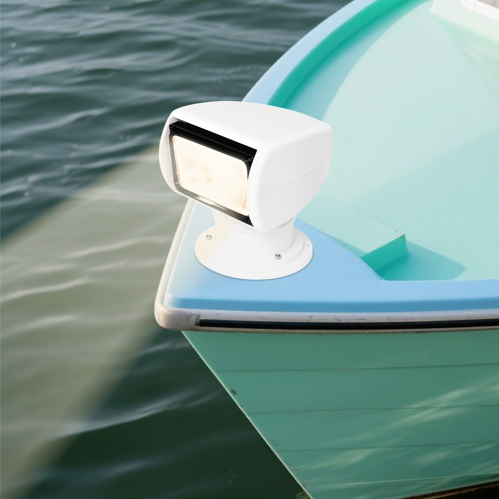 12V 100W Marine Spotlight Boat - Fishing Boat Navigation Light avaliação e preço