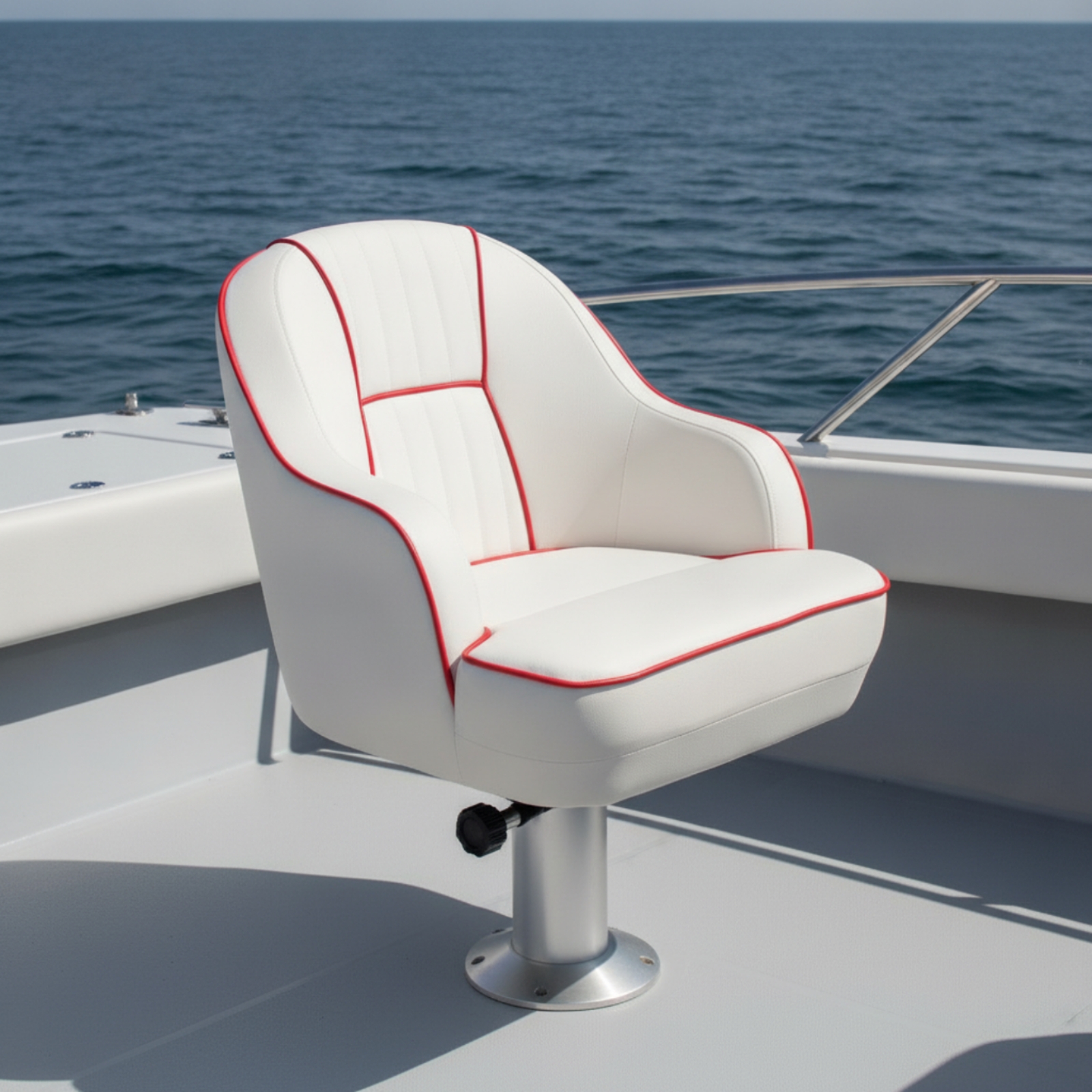 Pilot's Boat Seat Contoured He - Fishing Boat Seat avaliação e preço