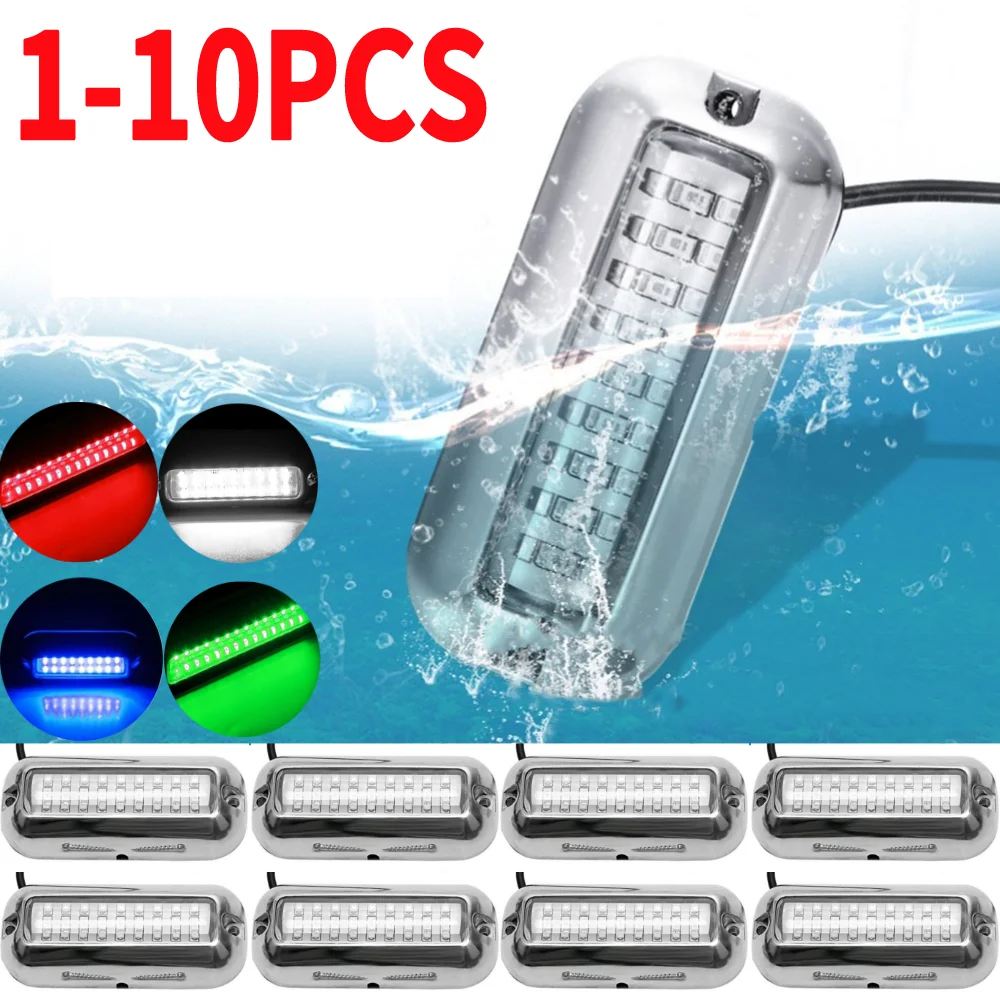 27LED Speedboat Lights Stainle - Fishing Boat Navigation Light avaliação e preço