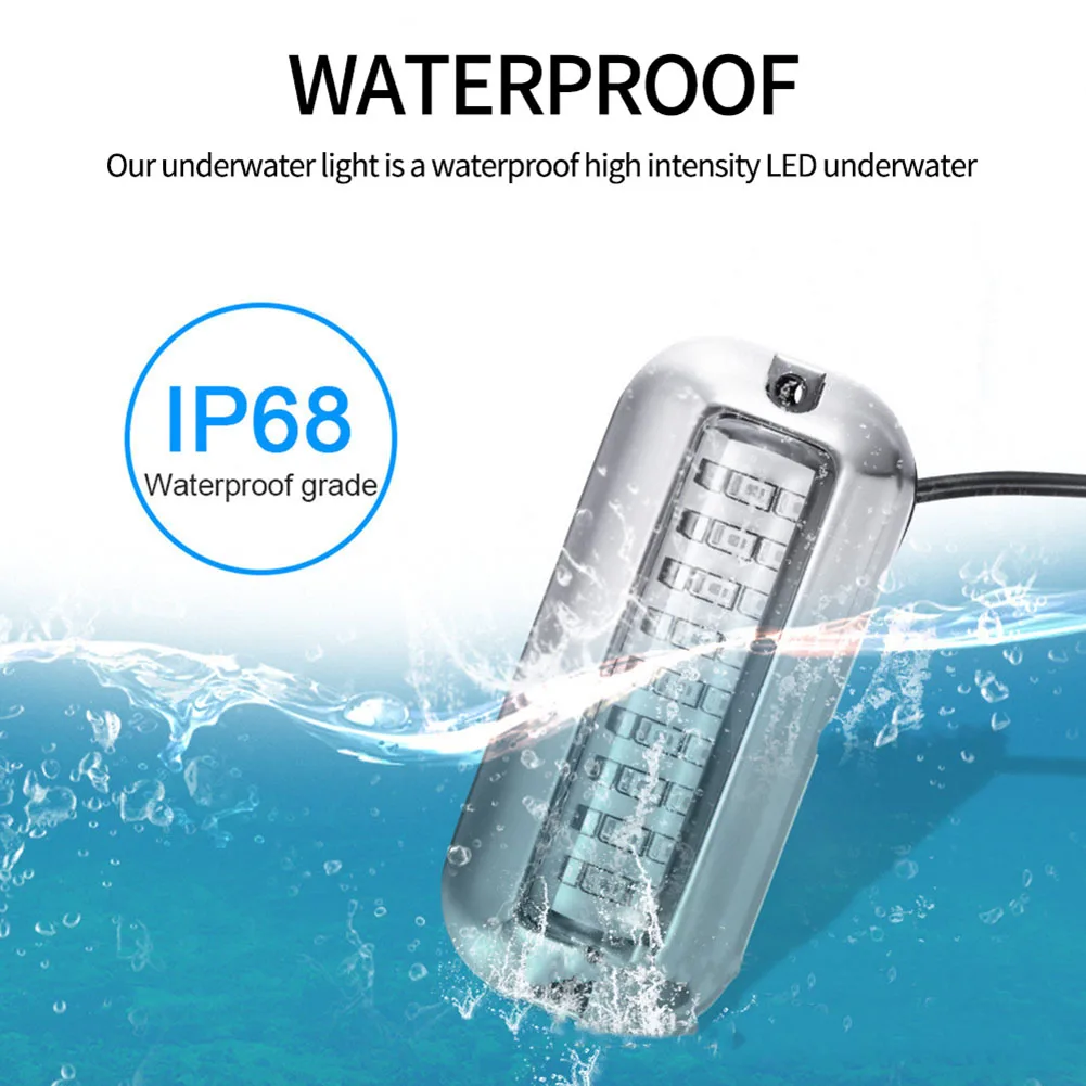 27LED Speedboat Lights Stainle - Fishing Boat Navigation Light avaliação e preço
