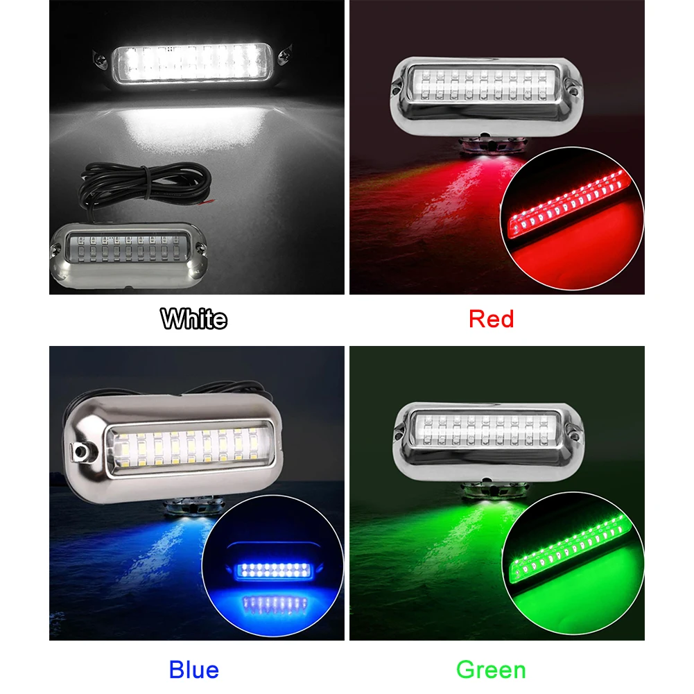 27LED Speedboat Lights Stainle - Fishing Boat Navigation Light avaliação e preço